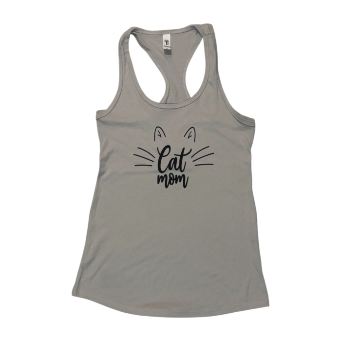 Women's Cat Mom Tank (multiple colours) - Image 4